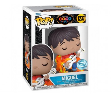 Figura Pop Disney Pixar Coco Miguel Exclusive