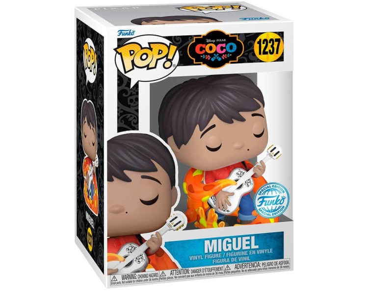 Figura Pop Disney Pixar Coco Miguel Exclusive