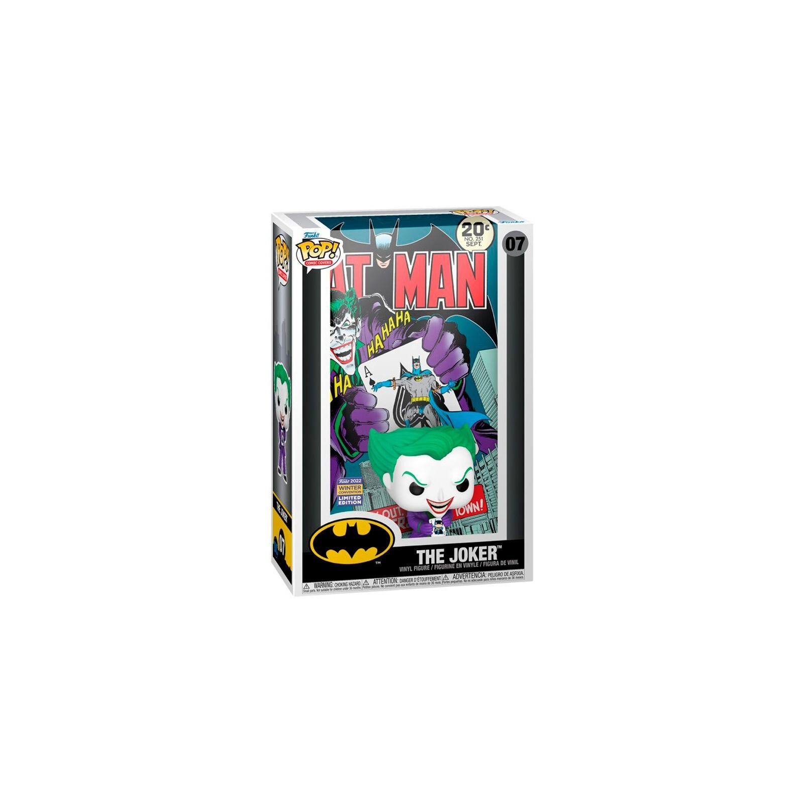 Figura Pop Comic Cover Batman The Joker Exclusive