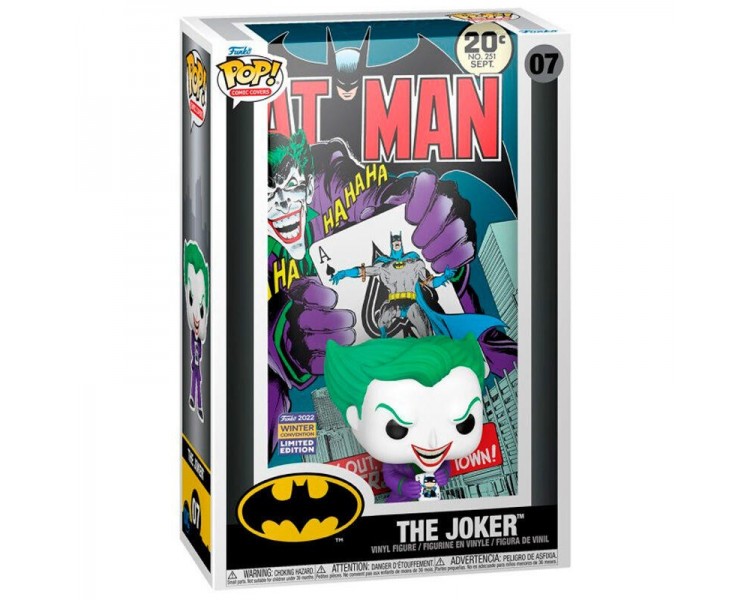 Figura Pop Comic Cover Batman The Joker Exclusive