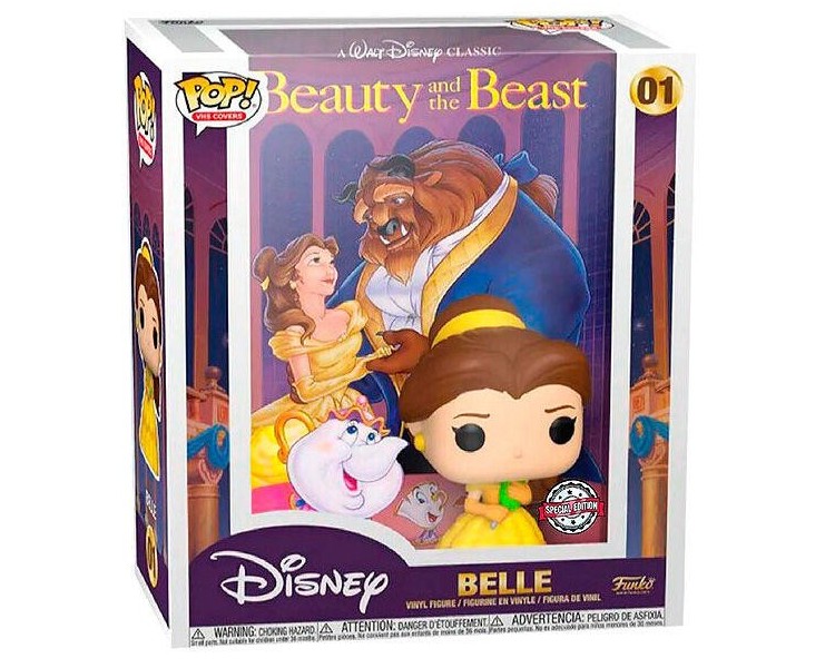 Figura Pop Disney La Bella Y La Bestia Belle Exclusive