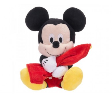 Peluche Mickey Blankie Disney 21Cm