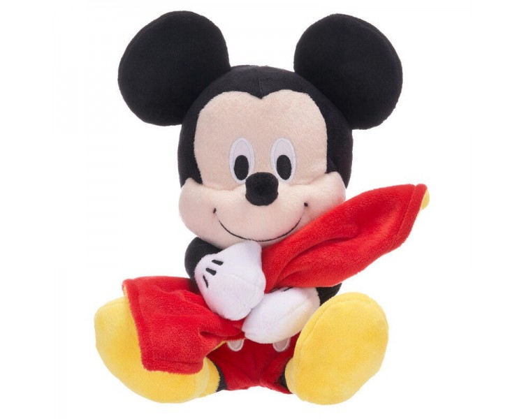 Peluche Mickey Blankie Disney 21Cm