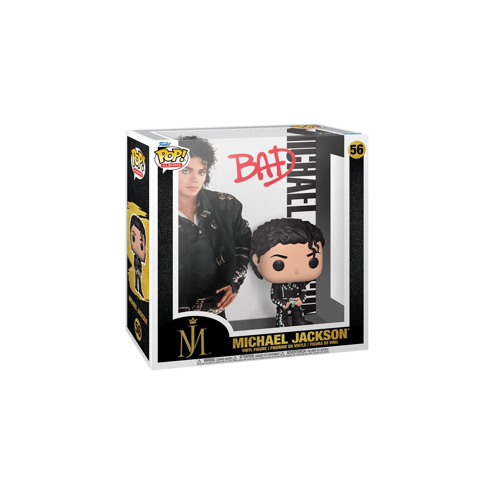 Figura Pop Albums Michael Jackson Bad