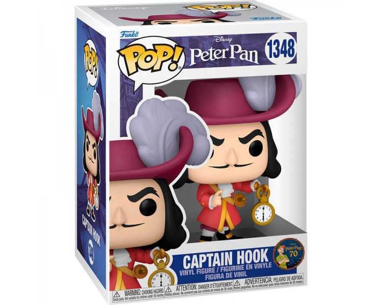 Figura Pop Disney Peter Pan 70Th Anniversary Captain Hook