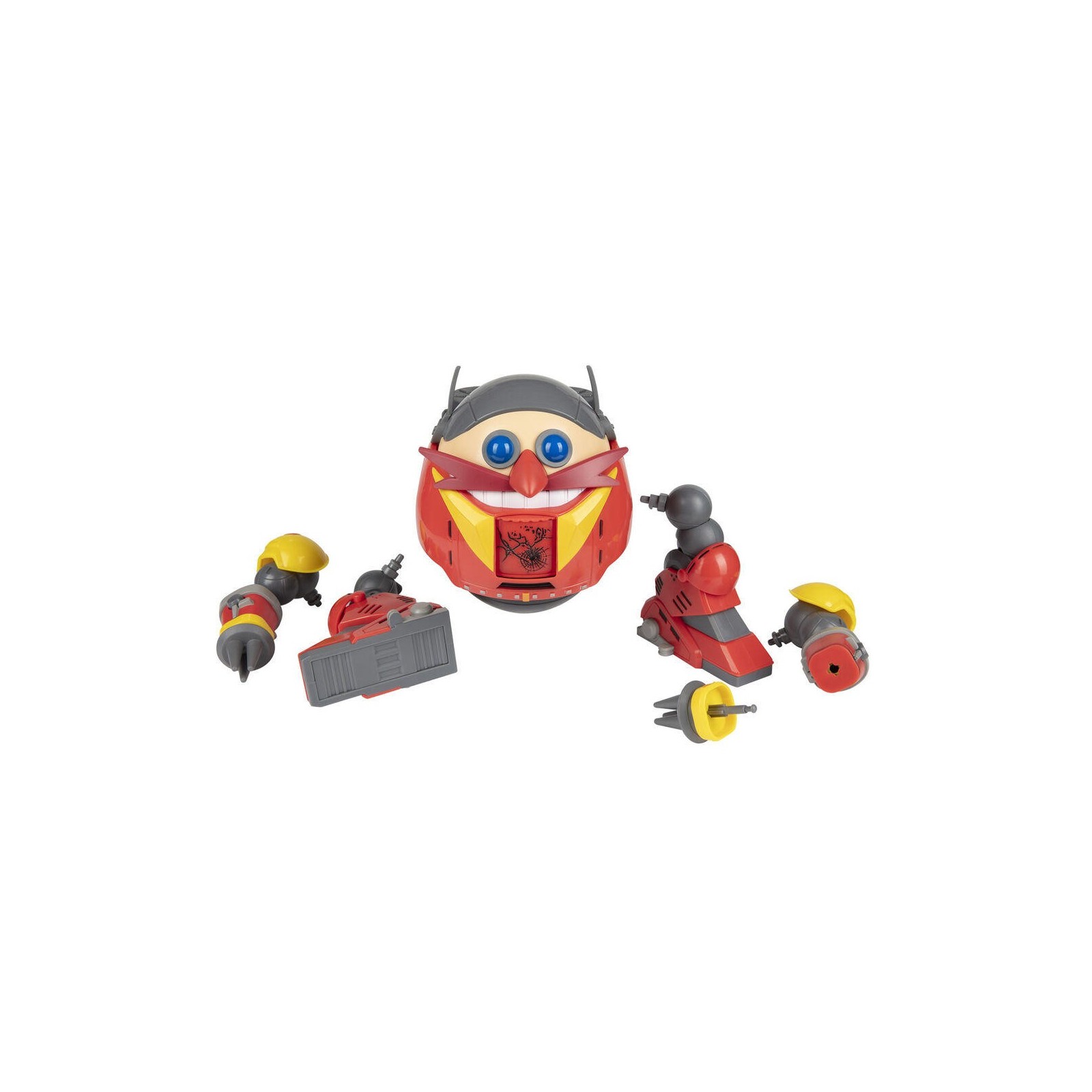 Playset Batalla Robot Gigante Eggman Contra Sonic Sonic The