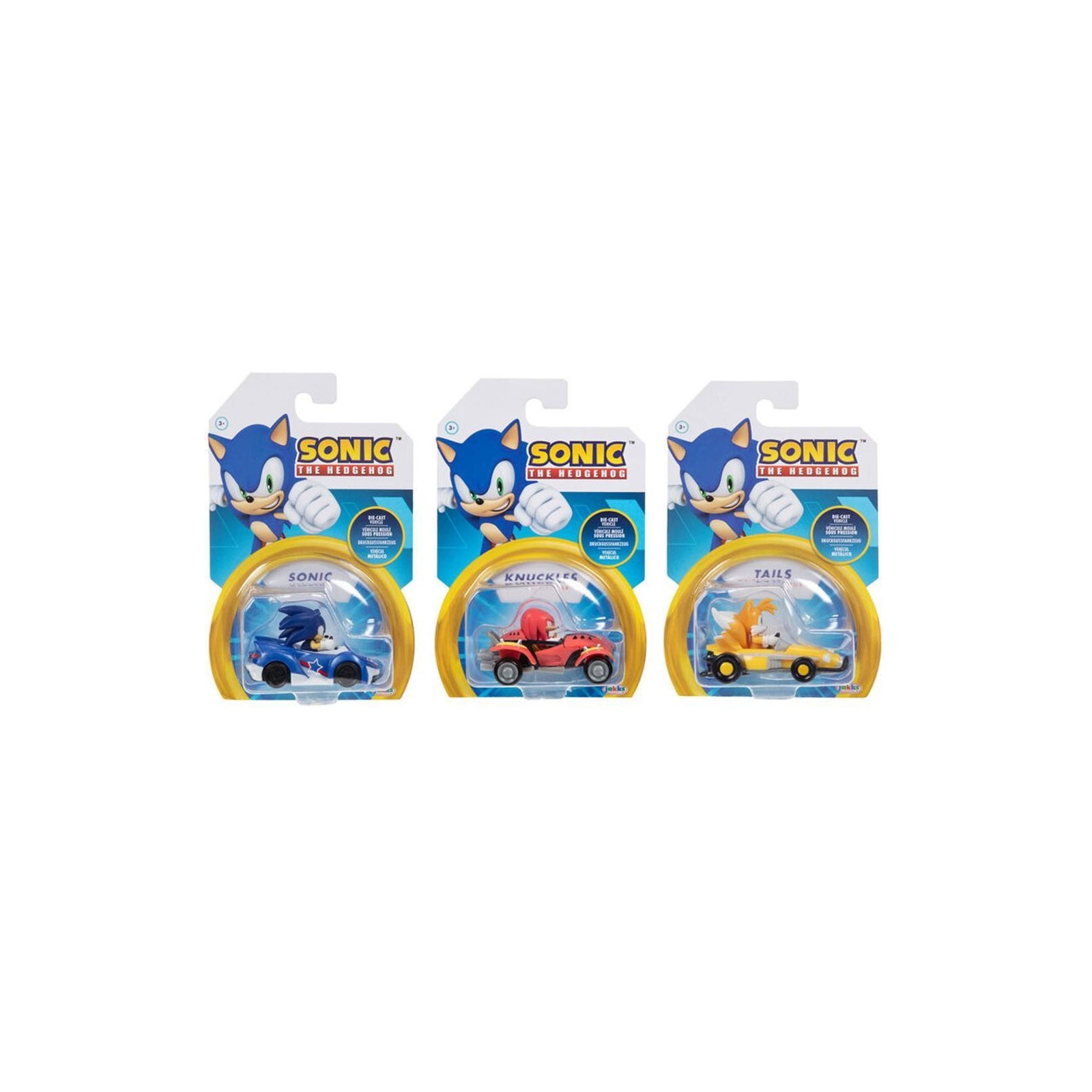 Pack 8 Figuras Vehiculos Serie 3 Sonic The Hedgehog