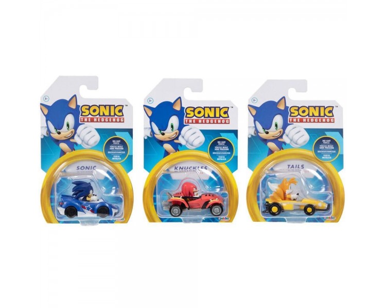 Pack 8 Figuras Vehiculos Serie 3 Sonic The Hedgehog