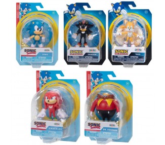 Pack 12 Figuras Wave 8 Sonic The Hedgehog 6Cm Surtido