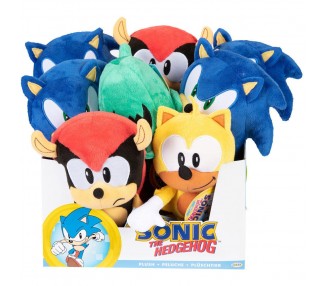 Expositor 8 Peluches Sonic The Hedgehog 22Cm Surtido