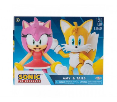 Set Figuras Tails & Modern Army Sonic The Hedgehog 10Cm