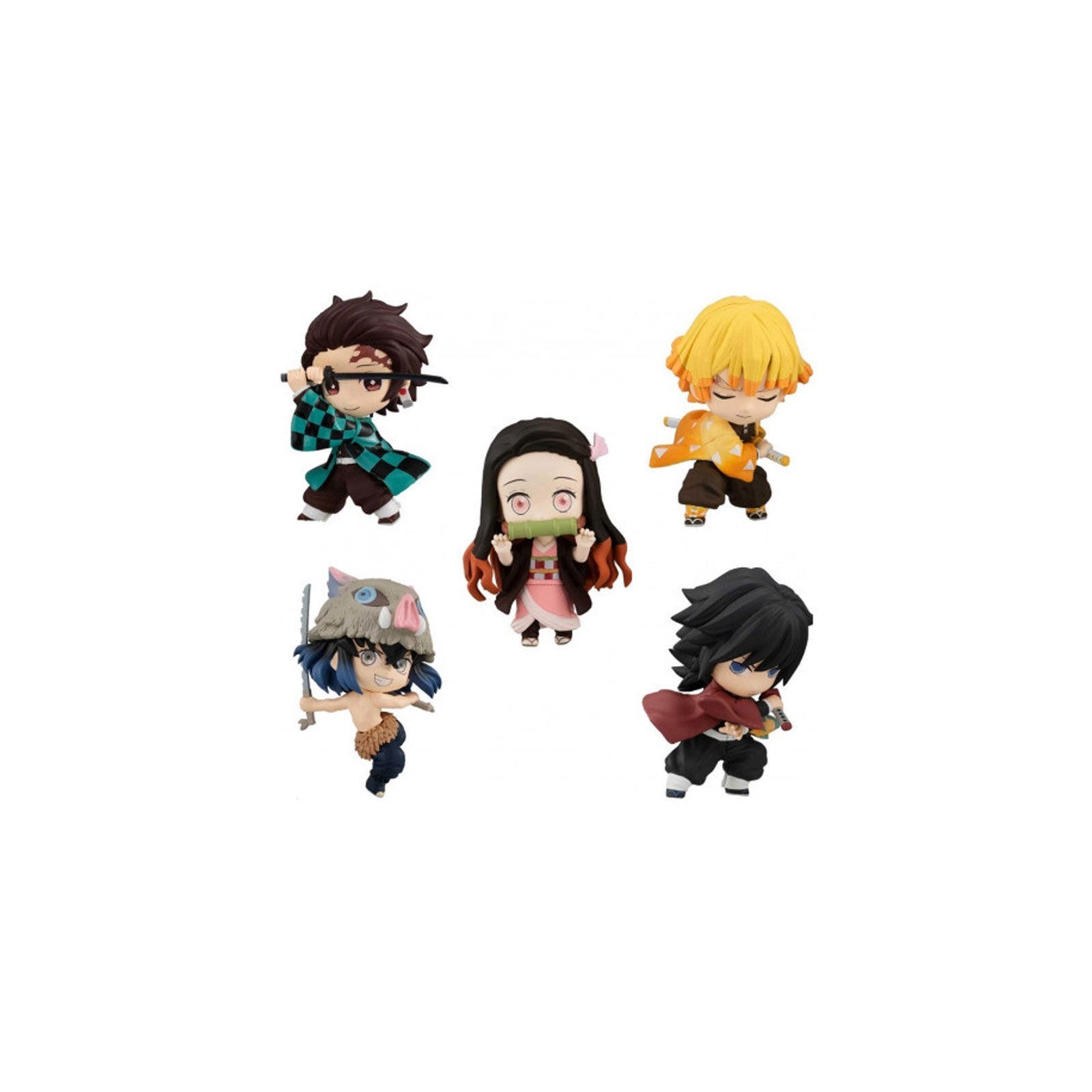 Pack 12 Figuras Chibimasters Demon Slayer Kimetsu No Yaiba S