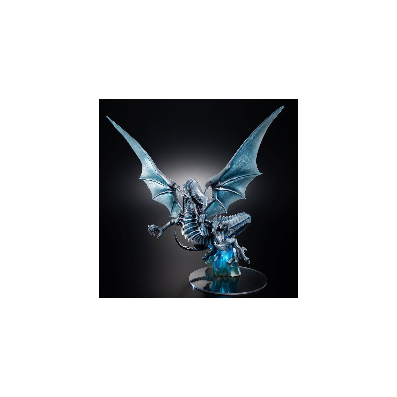 Figura Blue Eyes White Dragon Duel Monsters Art Works Hologr