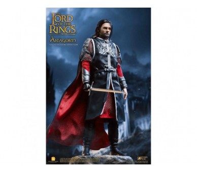 Figura Real Master Aragorn Deluxe Version El Señor De Los An