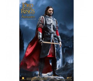 Figura Real Master Aragorn Deluxe Version El Señor De Los An