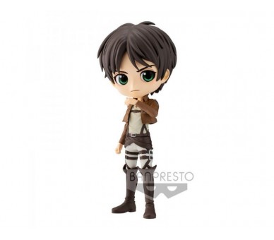 Figura Eren Yeager Ver.B Attack On Titan Q Posket 14Cm