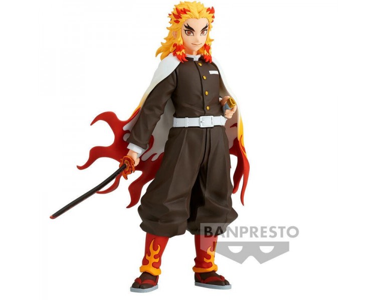 Figura Kyojuro Rengoku Demon Slayer Kimetsu No Yaiba 17Cm