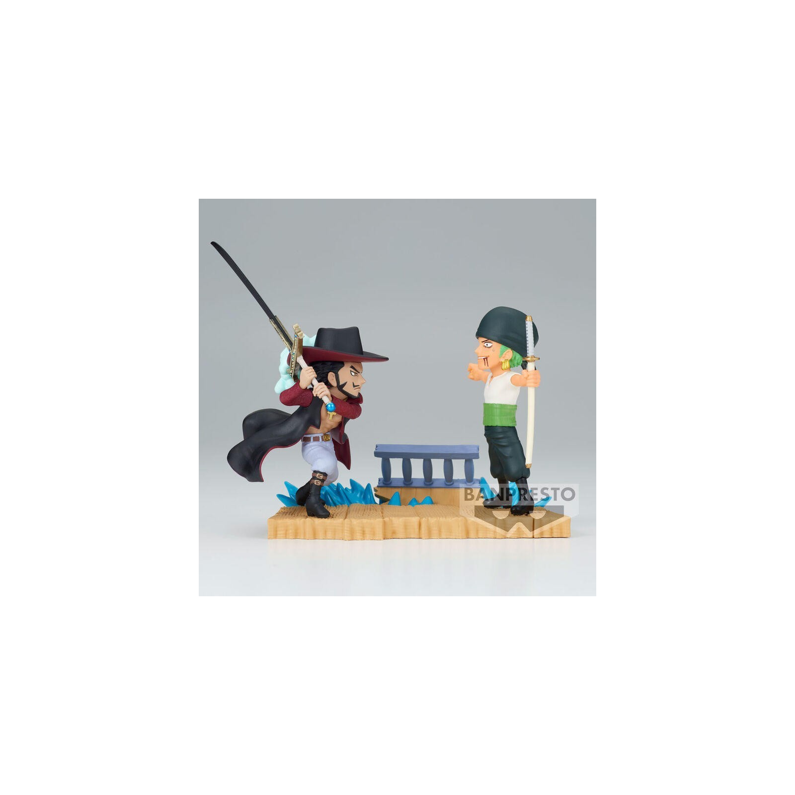 Figura Roronoa Zoro Vs Dracule Mihawk Log Stories One Piece