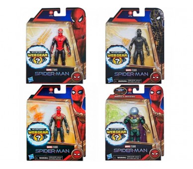 Figura Spiderman Marvel 15Cm Surtido 8 Unidades