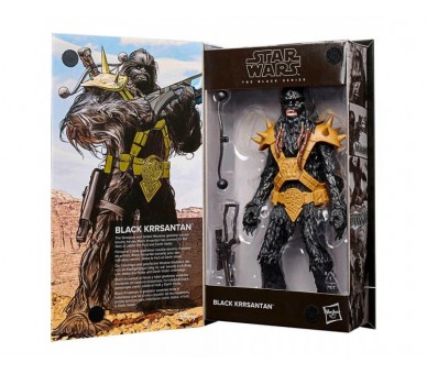 Figura Black Krrsantan Star Wars Black Series 15Cm