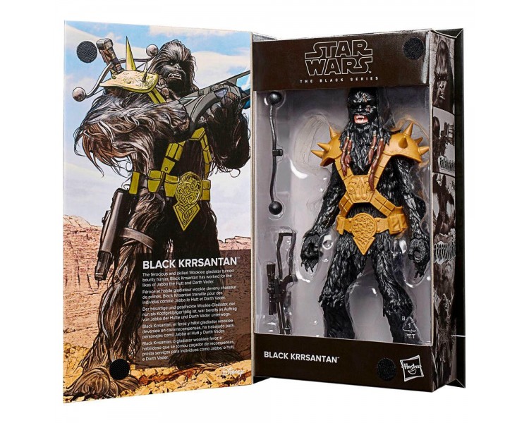 Figura Black Krrsantan Star Wars Black Series 15Cm