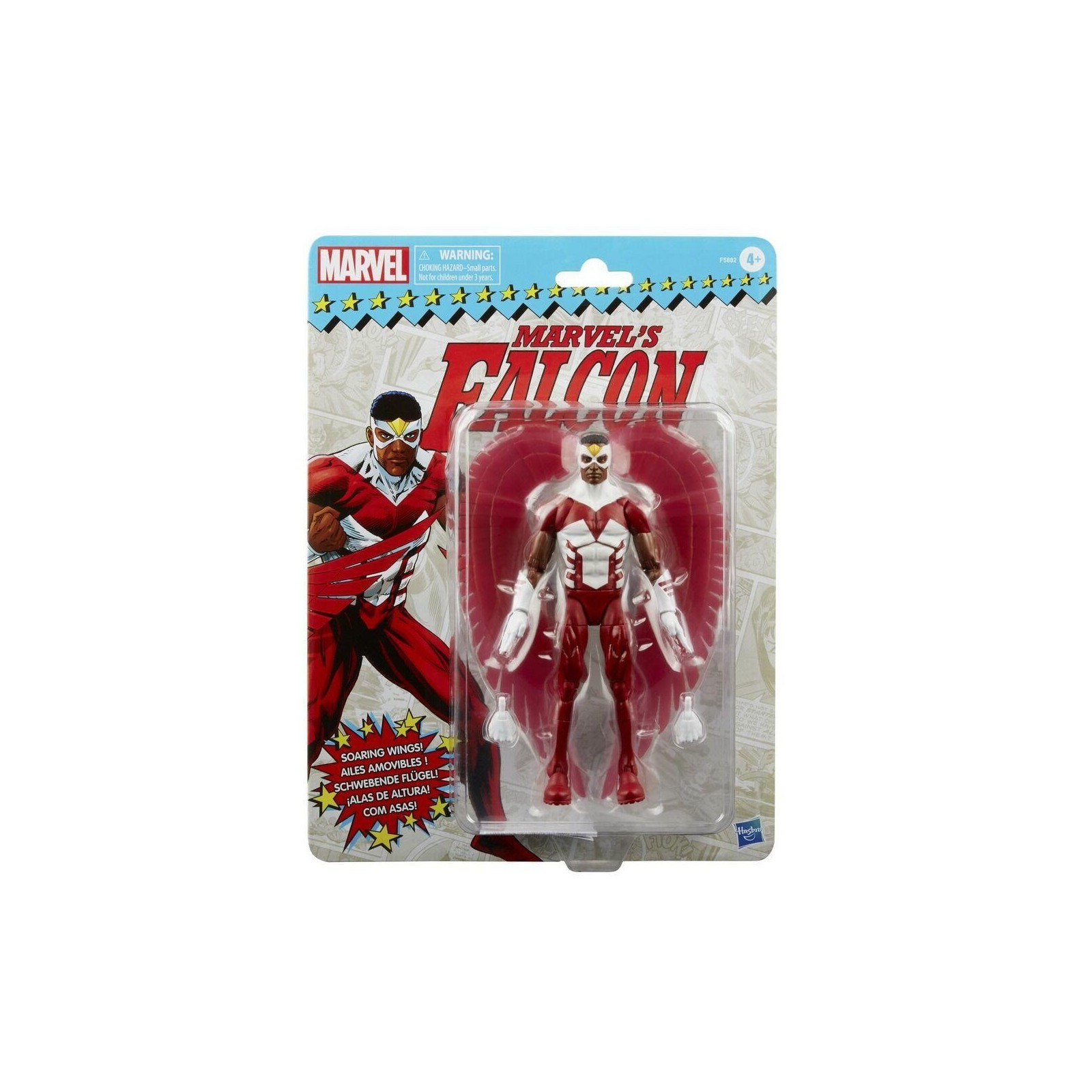 Figura Falcon Retro Marvel Legends 15Cm