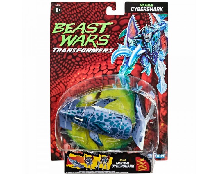 Figura Maximal Cybershark Beats Wars Transformers 12Cm