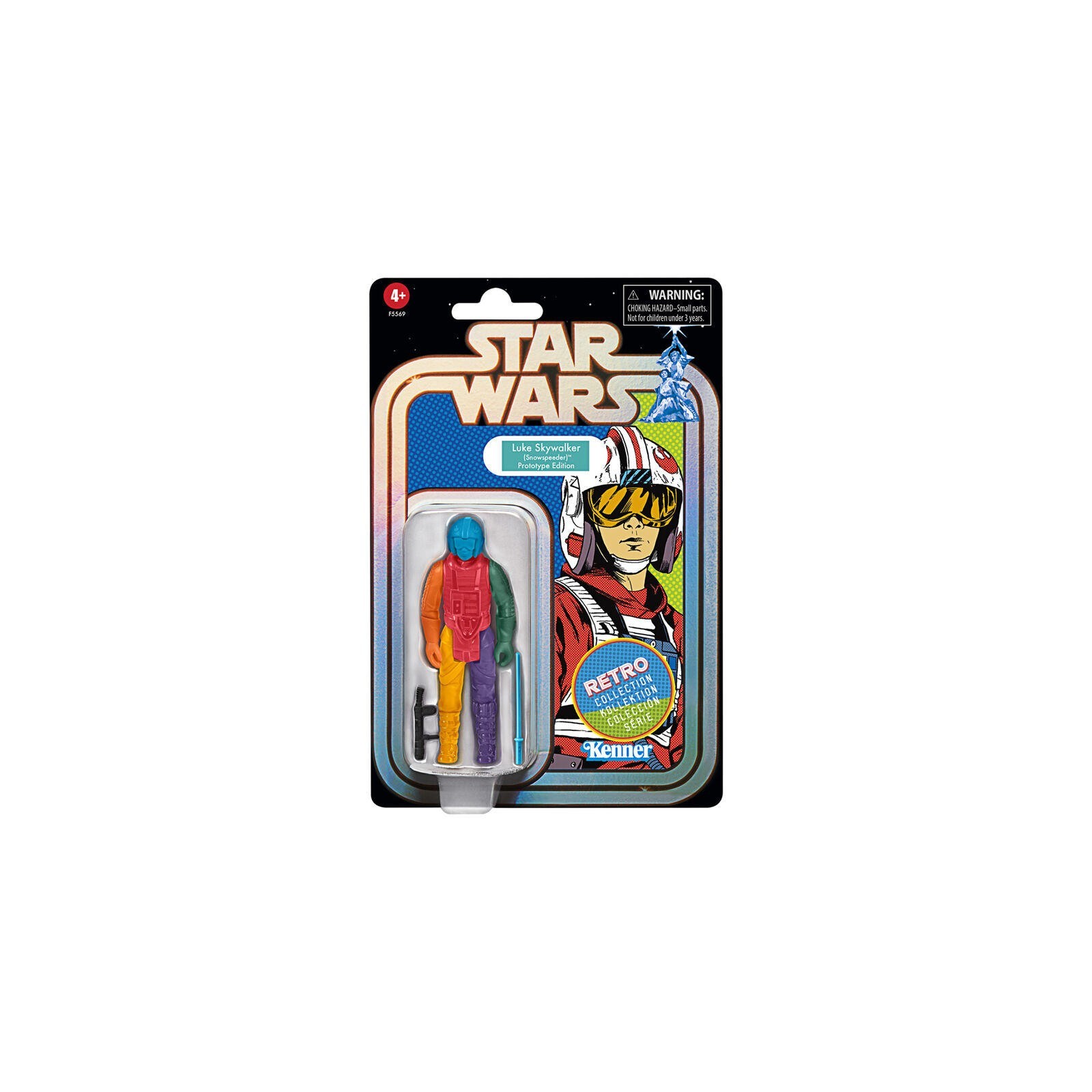 Figura Luke Skywalker Retro Colecction Star Wars 9,5Cm