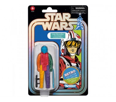Figura Luke Skywalker Retro Colecction Star Wars 9,5Cm