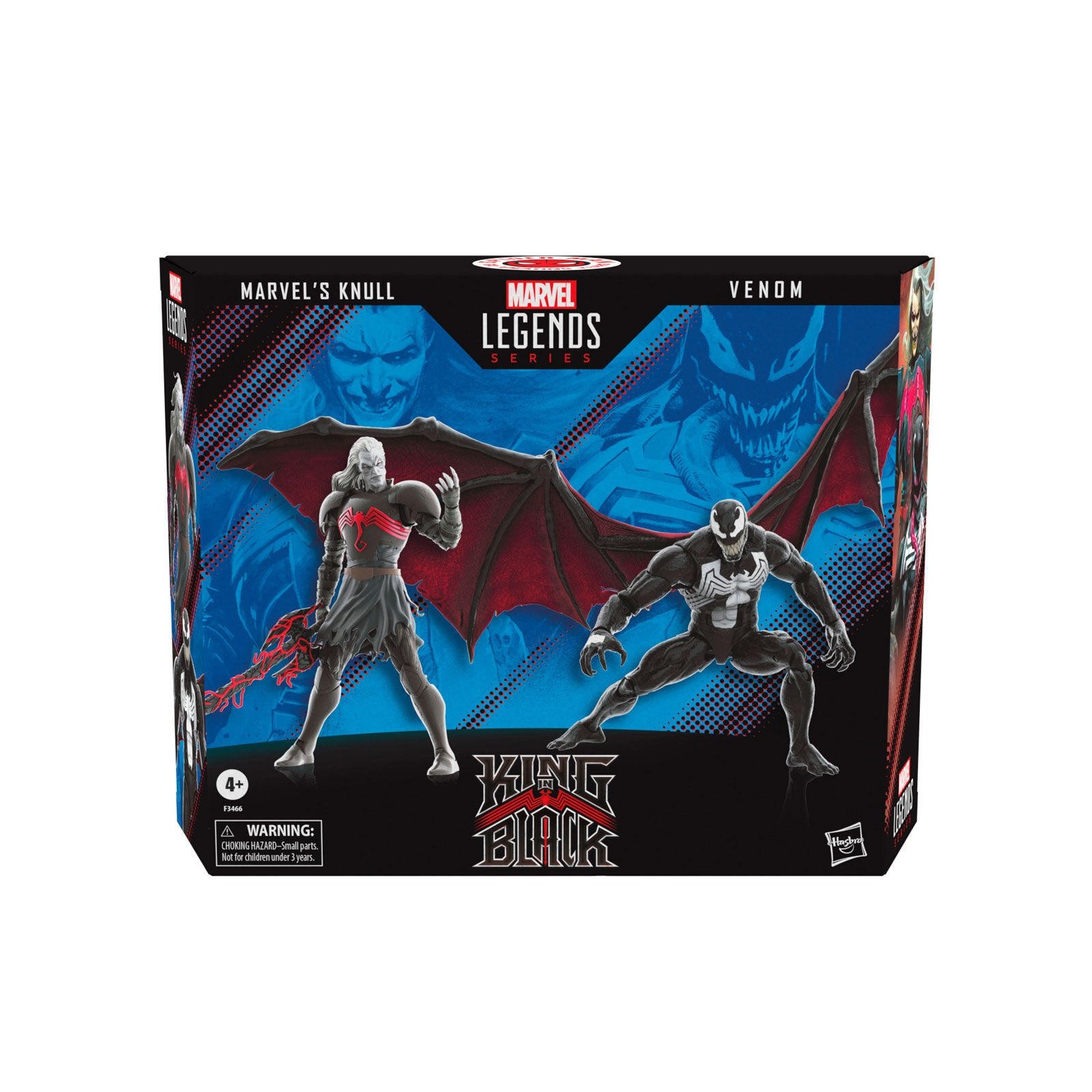 Blister 2 Figuras Mavel Knull Y Venom King In Black Marvel L