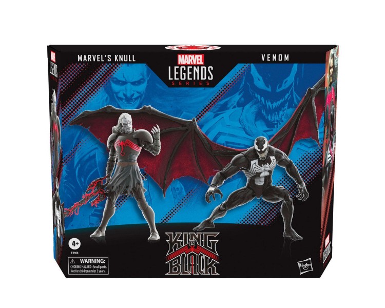 Blister 2 Figuras Mavel Knull Y Venom King In Black Marvel L