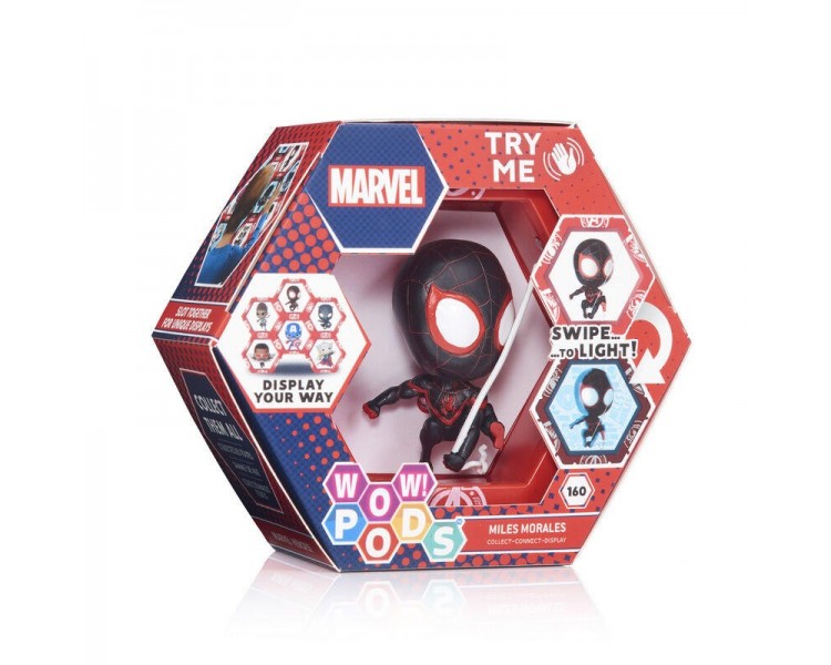 Figura Led Wow! Pod Miles Morales Marvel