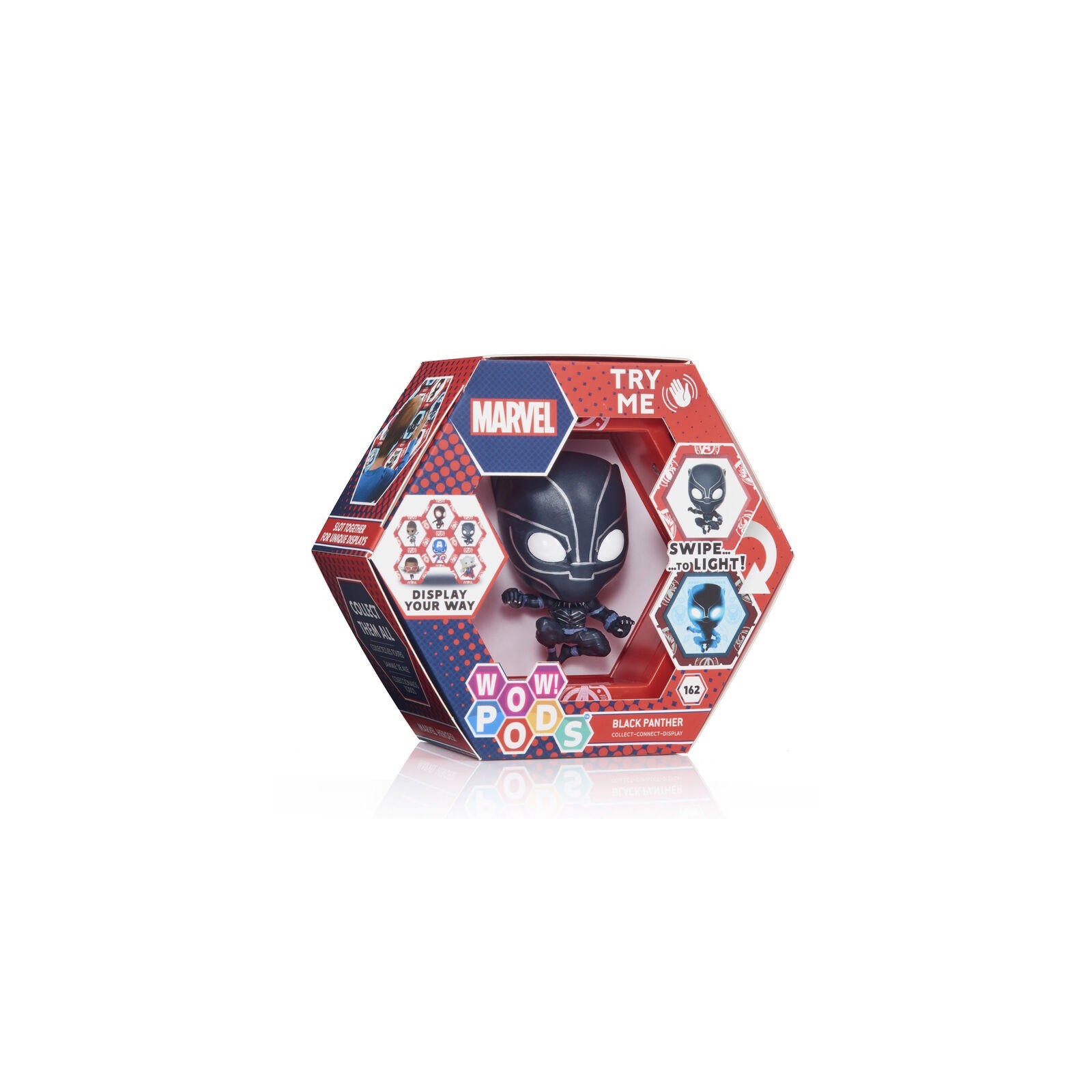 Figura Led Wow! Pod Black Panther Marvel