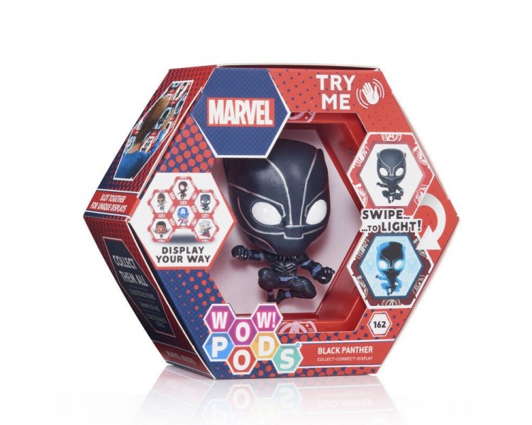 Figura Led Wow! Pod Black Panther Marvel