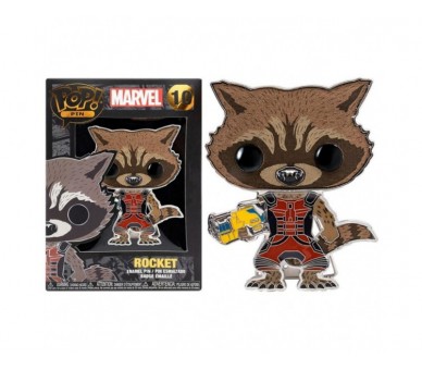 Pop Pin Marvel Guardianes De La Galaxia Rocket 10Cm