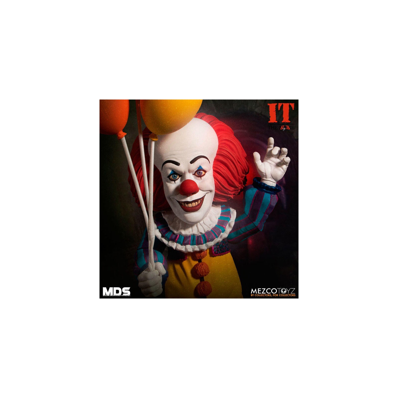 Figura Mds Deluxe Pennywise Stephen King It 1990 15Cm