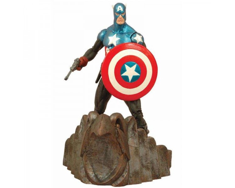 Figura Capitan America Marvel Select 18 Cm