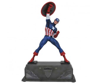 Estatua Resina Capitan America Marvel 30Cm