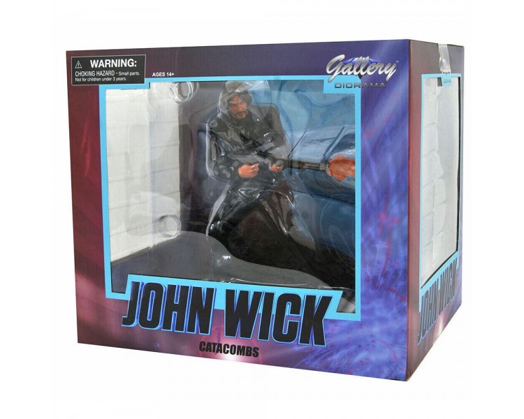 Estatua Diorama John Wick 23Cm