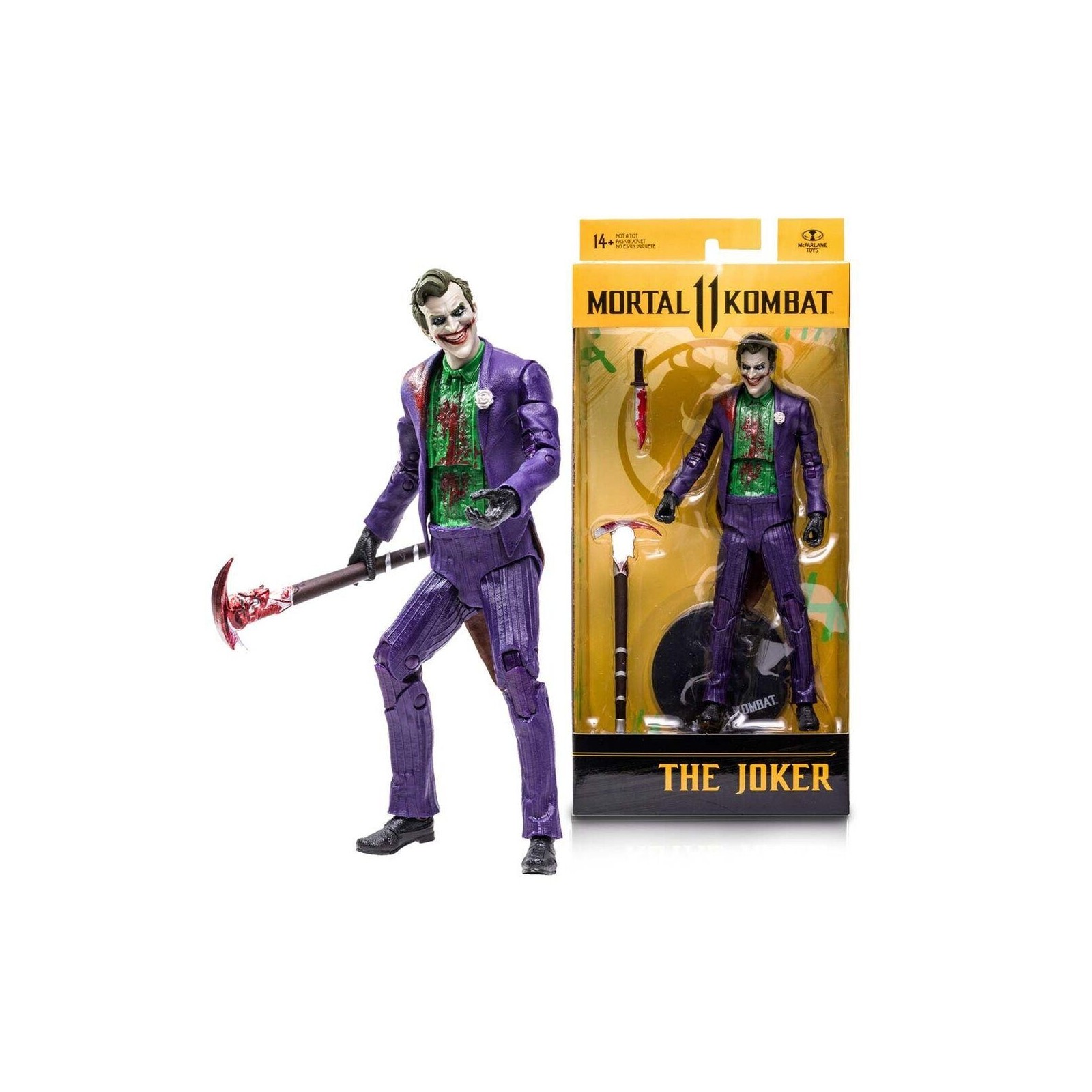 Figura The Joker Mortal Kombat 18Cm