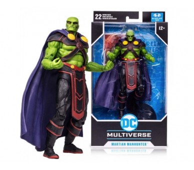 Figura Martian Manhunter Multiverse Dc Comics 18Cm