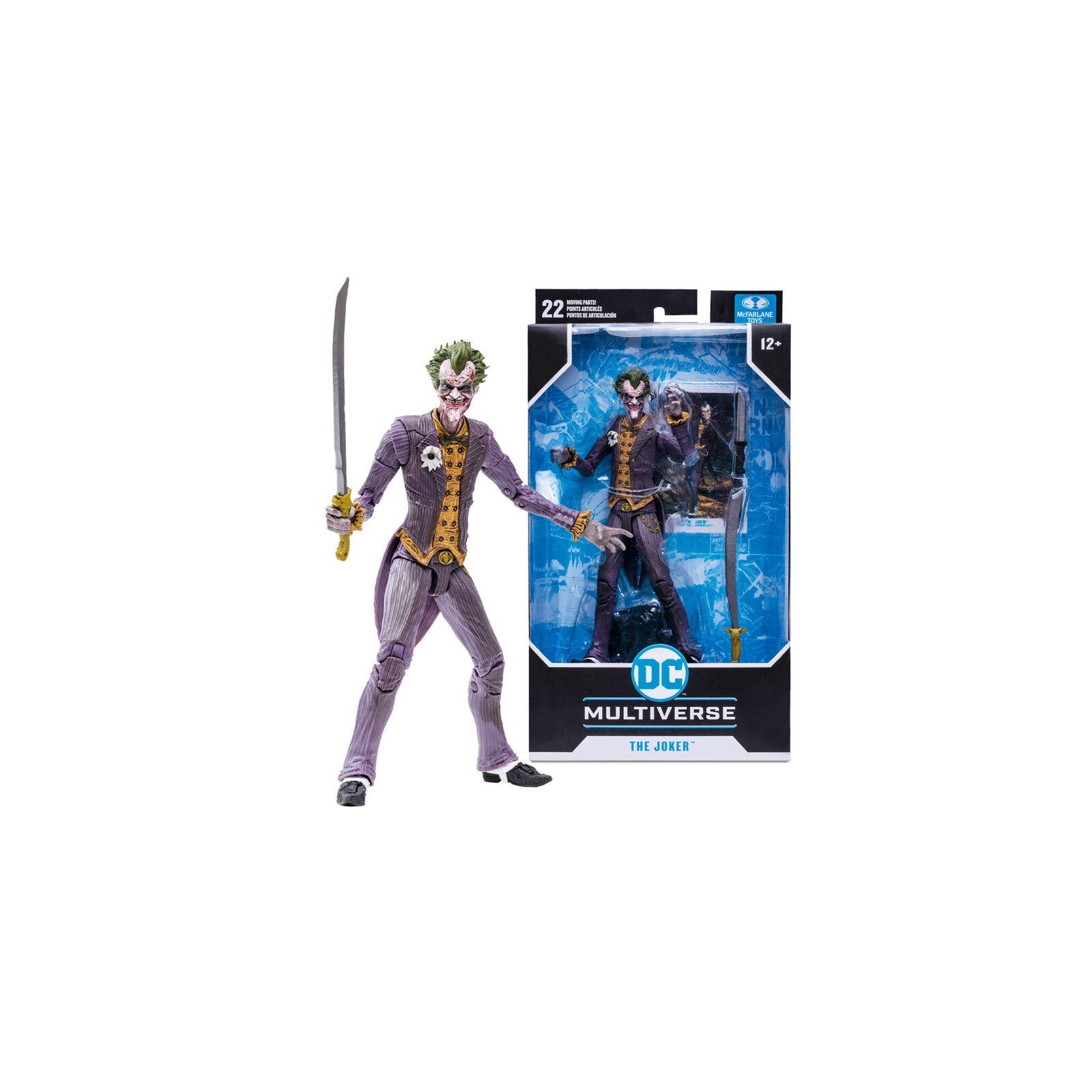 Figura Joker Infected Multiverse Dc Comics 17Cm