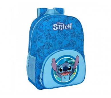 Mochila Stitch Disney 42Cm Adaptable