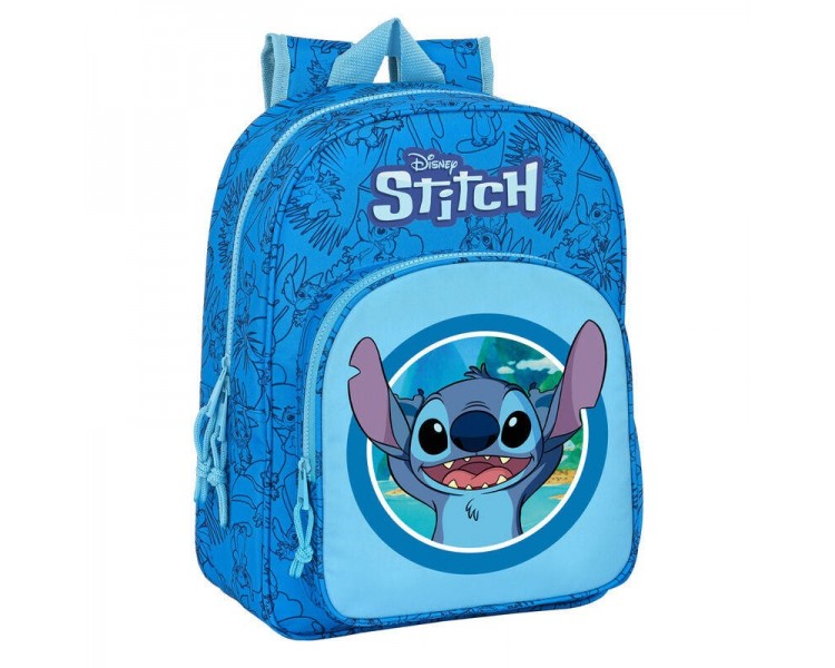 Mochila Stitch Disney 34Cm Adaptable