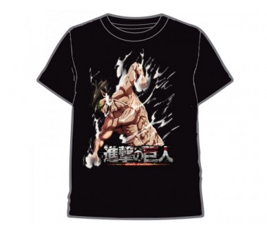 Camiseta Eren Yeager Attack On Titan Adulto