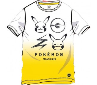 Camiseta Pikachu Pokemon 5 Unidades