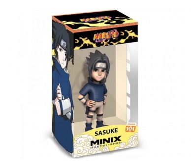 Figura Minix Sasuke Uchiha Naruto Shipudden 12Cm