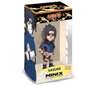Figura Minix Sasuke Uchiha Naruto Shipudden 12Cm