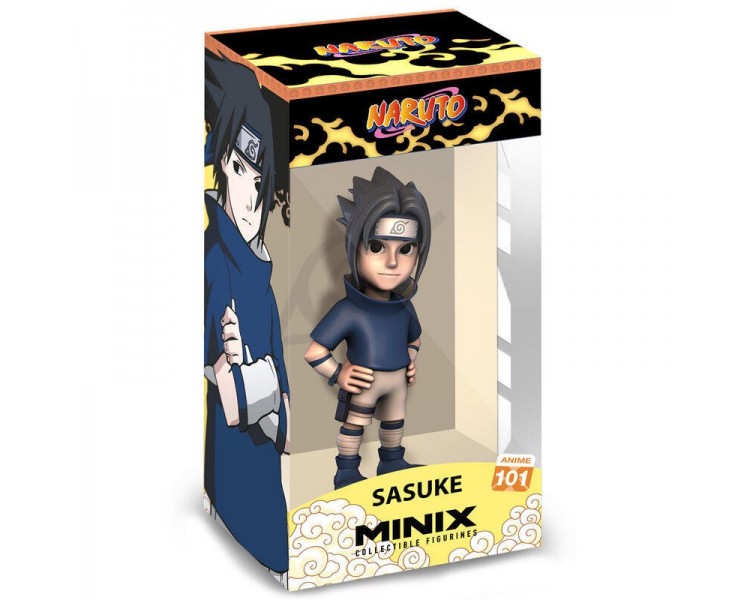 Figura Minix Sasuke Uchiha Naruto Shipudden 12Cm