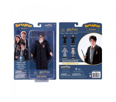 Figura Maleable Bendyfigs Harry Con Varita Harry Potter 19Cm